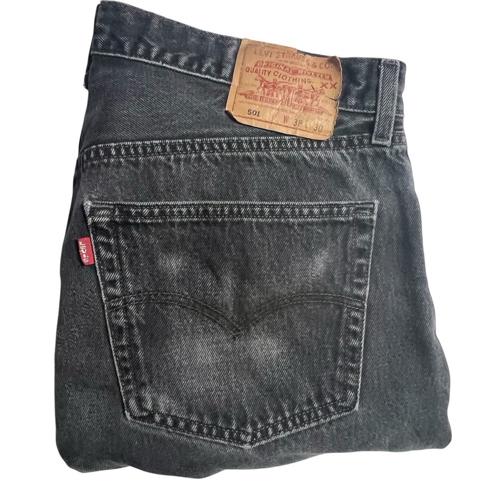 Levi's 501 Men's Black Jeans - Classic Fit